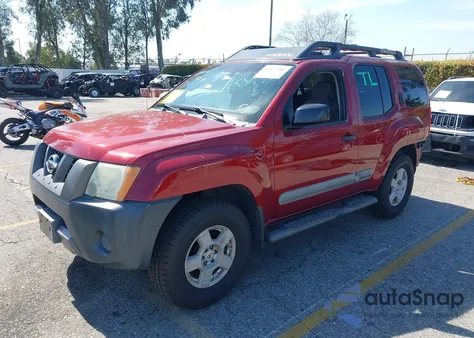 2006 Nissan Xterra S z USA, uszkodzony, nr VIN 5N1AN08U46C505264